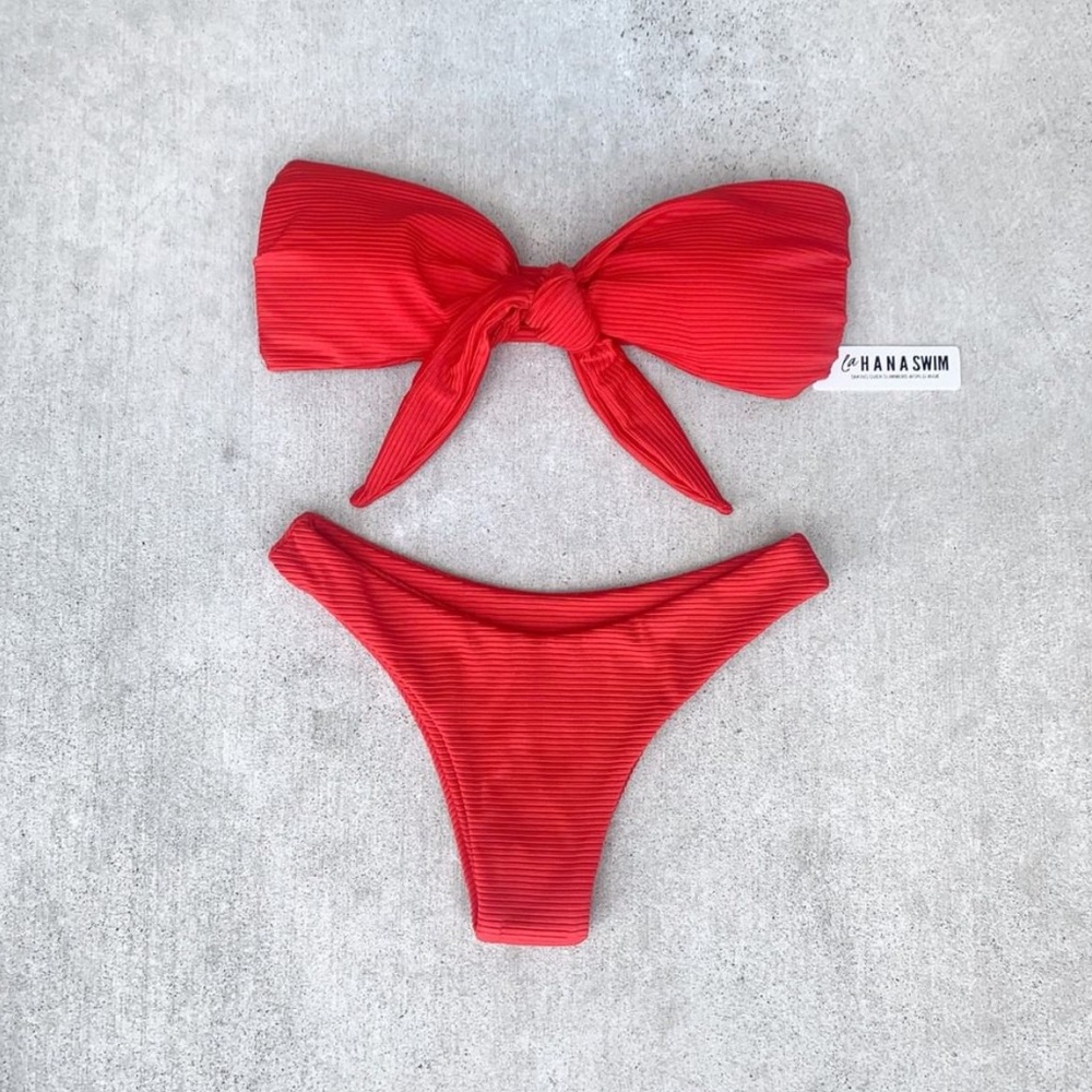 Lahana Swim bandeau bikini top
